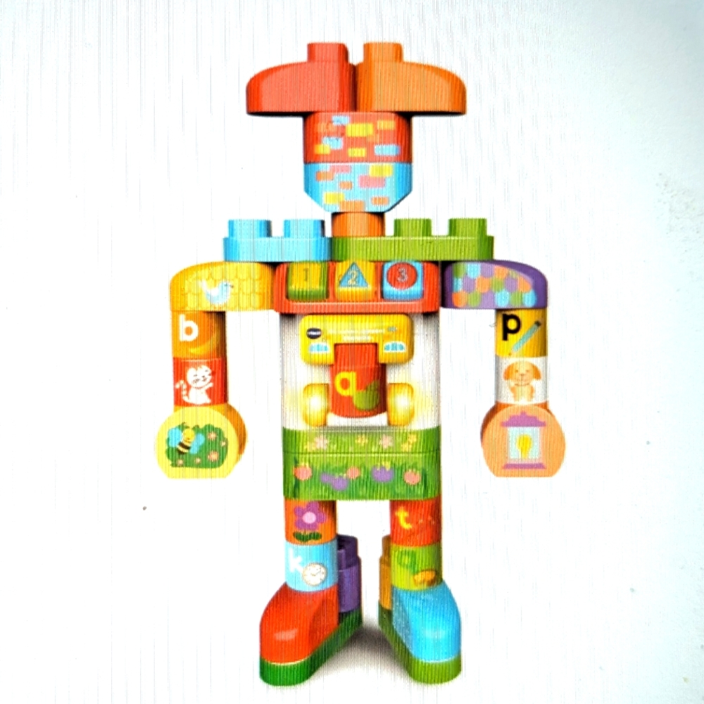 BlaBla Blocks Interactive Train Set - Multicolor - Picture 4 of 4